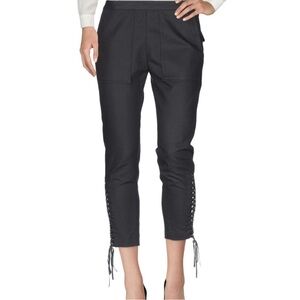 Isabel Marant Black Cropped Pants